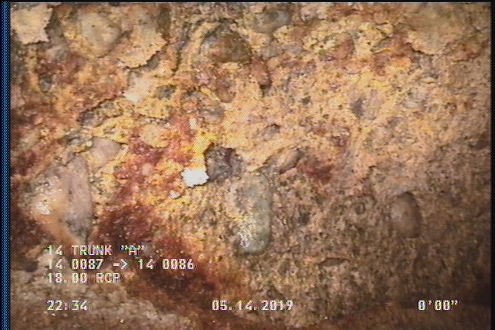 Surface Aggregate Projecting, from 09 to 03 o'clock, within 8 inches of joint: YES, Start