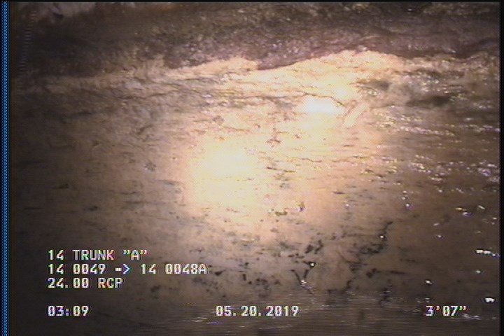 Deposits Attached Grease, 5 %of cross sectional area, from 03 to 09 o'clock, , within 8 inches of joint: YES, Start