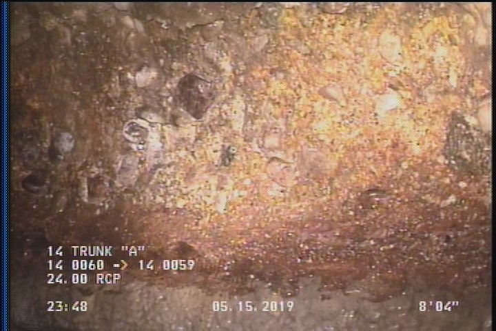 Surface Aggregate Projecting, from 09 to 03 o'clock, within 8 inches of joint: YES, Start