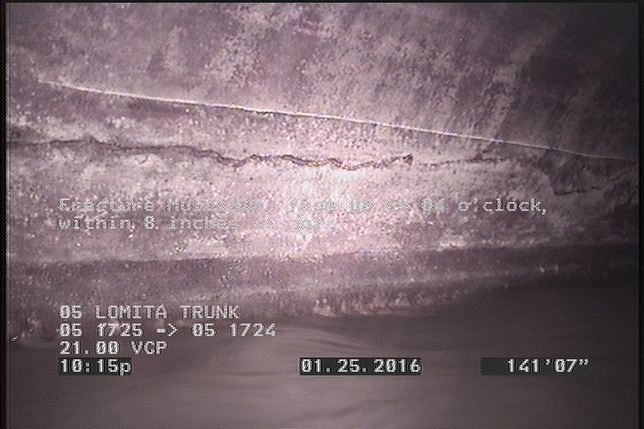 Fracture Multiple, from 08 to 04 o'clock, within 8 inches of joint: YES, Start
