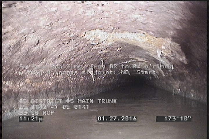 Surface Spalling, from 08 to 04 o'clock, within 8 inches of joint: NO, Start