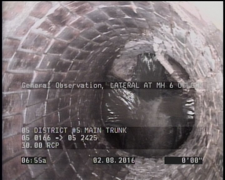 General Observation - LATERAL AT MH 6 OCLOCK