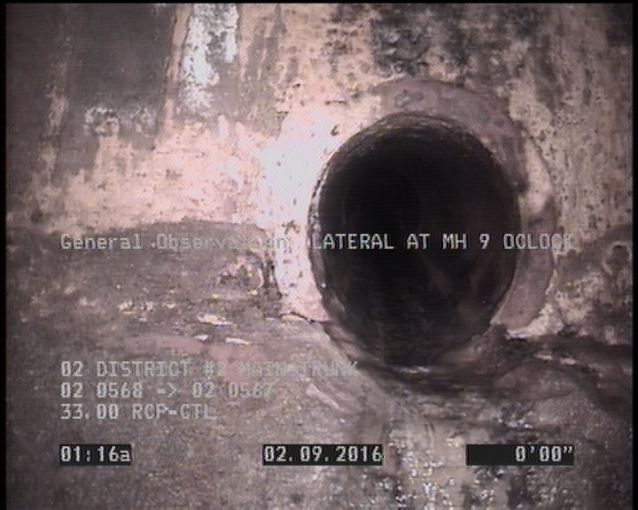 General Observation - LATERAL AT MH 9 OCLOCK