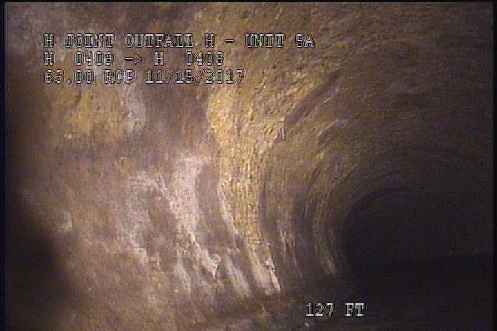 Surface Spalling, from 08 to 04 o'clock, within 8 inches of joint: YES, Start