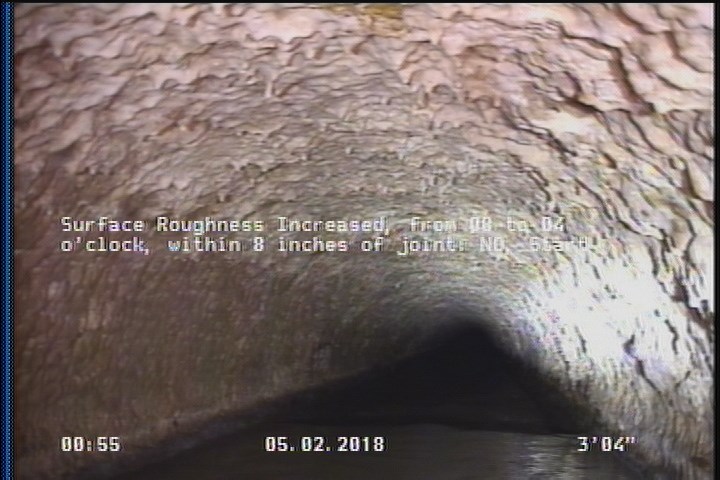 Surface Roughness Increased, from 08 to 04 o'clock, within 8 inches of joint: NO, Start
