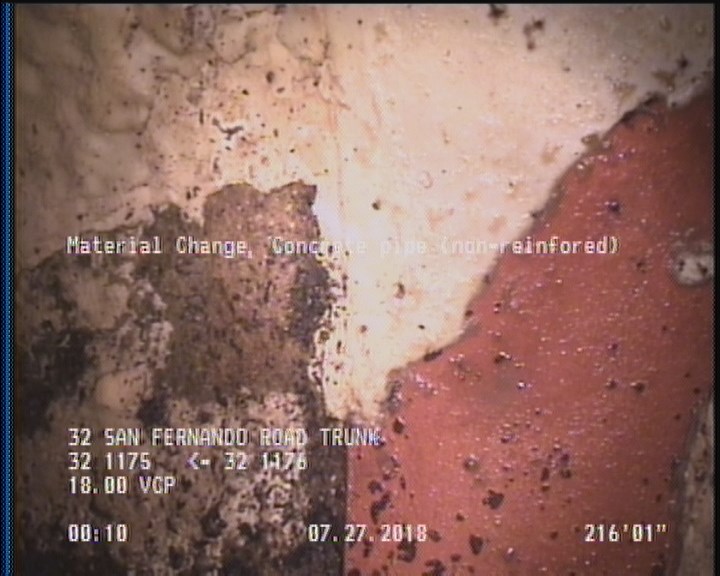 Material Change, Concrete pipe (non-reinfored)