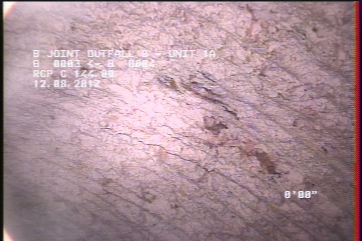 Surface Reinforcement Corroded, from 11 to 01 o'clock, within 8 inches of joint: YES, Start - BROKEN MISSING REBAR