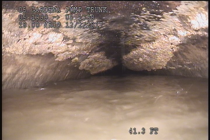Deposits Attached Grease, 10 %of cross sectional area, from 11 to 01 o'clock, , within 8 inches of joint: NO, Start