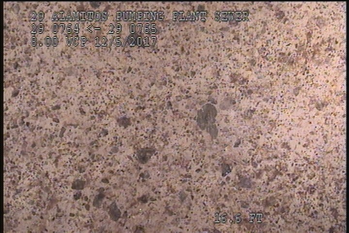 Surface Aggregate Visible, from 07 to 05 o'clock, within 8 inches of joint: YES, Start - VERY SMALL AGG