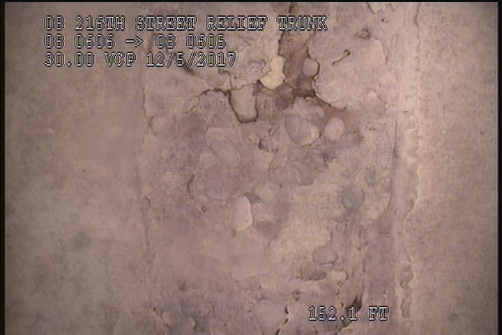General Observation - POSSIBLE REPAIR OR LARGE JOINT