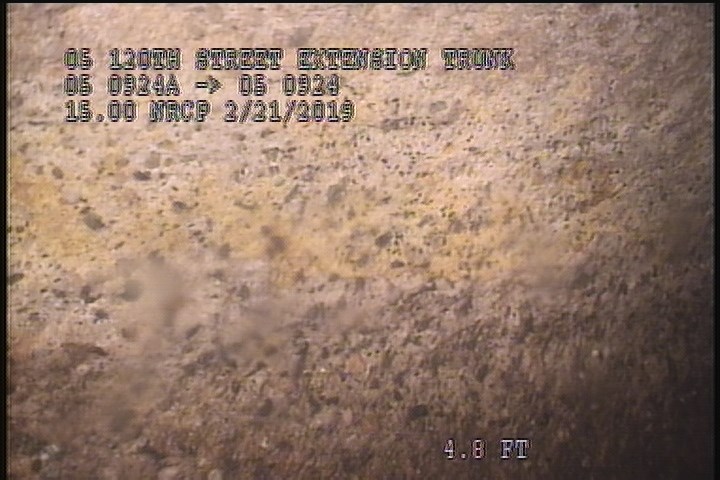 Surface Spalling, from 08 to 04 o'clock, within 8 inches of joint: YES, Start