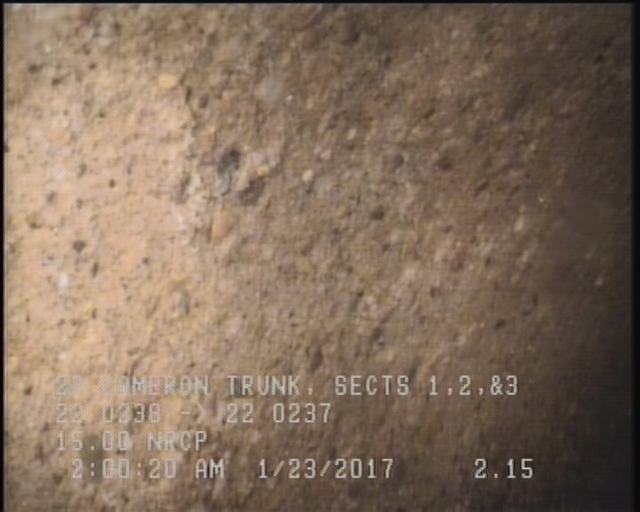 Surface Aggregate Visible, from 09 to 03 o'clock, within 8 inches of joint: YES, Start