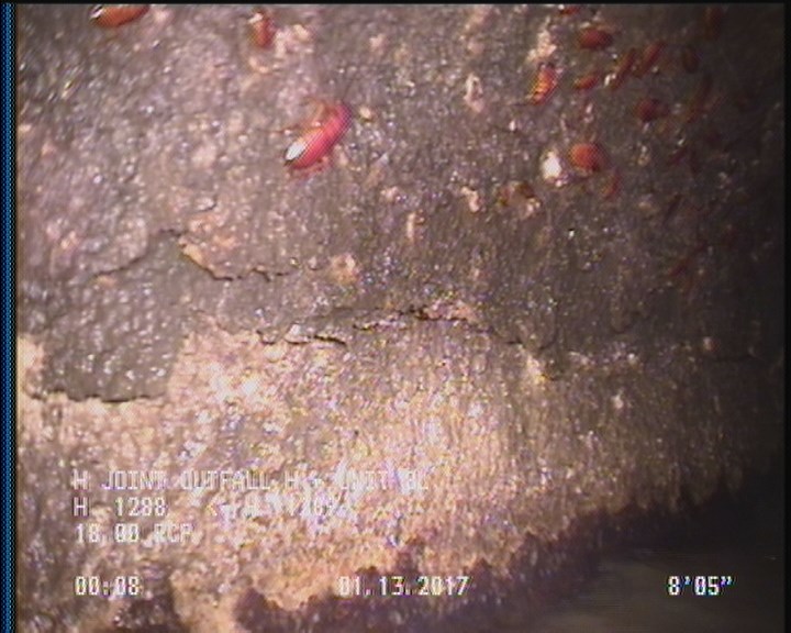 Surface Spalling, from 09 to 03 o'clock, within 8 inches of joint: YES, Start
