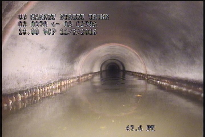 Deposits Attached Grease, 5 %of cross sectional area, from 04 to 08 o'clock, , within 8 inches of joint: YES