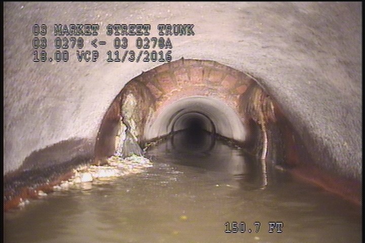 Deposits Attached Grease, 10 %of cross sectional area, from 07 to 08 o'clock, , within 8 inches of joint: NO