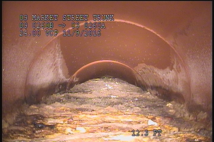 General Observation - GREASE/DEBRIS THROUGHOUT THE REACH