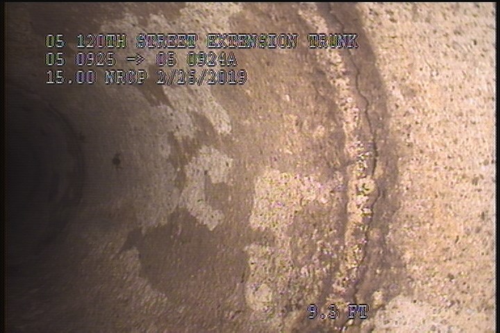 Surface Spalling, from 08 to 04 o'clock, within 8 inches of joint: YES, Start