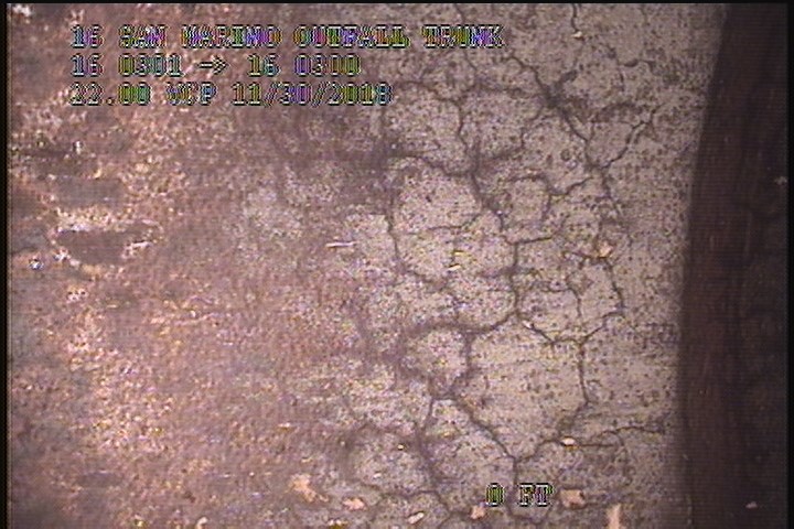 Surface Spalling, from 08 to 04 o'clock, within 8 inches of joint: YES, Start - THIN SURFACE LAYER FLAKING