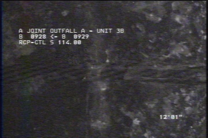 Surface Reinforcement Corroded, from 11 to 01 o'clock, within 8 inches of joint: NO25.78 - LONG & CIRCUM REBAR