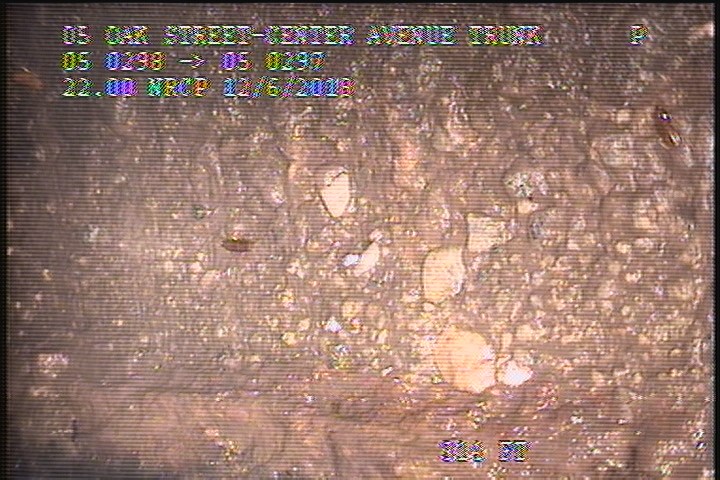 Surface Aggregate Missing, from 08 to 04 o'clock, within 8 inches of joint: NO - SEVERE AGG
