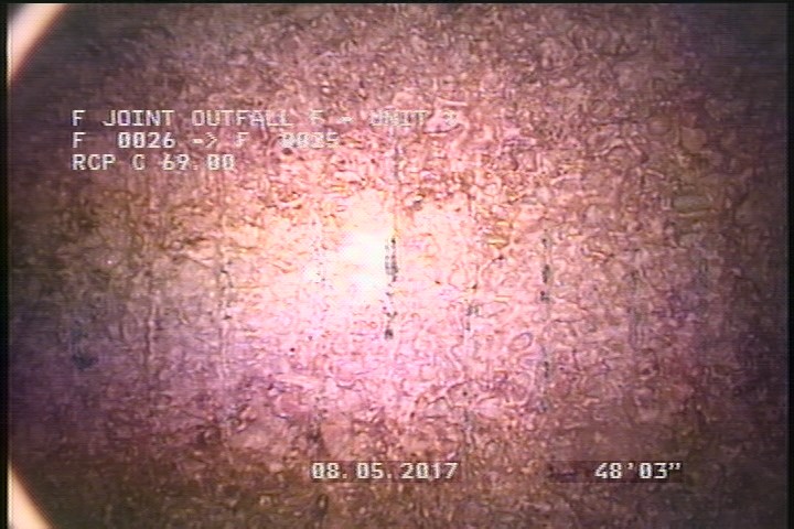 Surface Reinforcement Visible, from 11 to 01 o'clock, within 8 inches of joint: NO, Start - CIRCUM REBAR SPORATIC