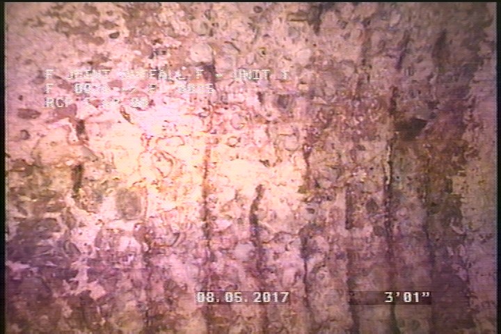 Surface Reinforcement Visible, from 10 to 12 o'clock, within 8 inches of joint: YES - CIRCUM REBAR