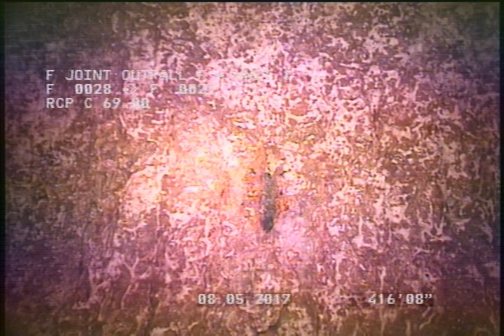 Surface Reinforcement Visible, from 10 to 12 o'clock, within 8 inches of joint: NO - CIRCUM REBAR