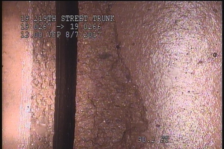 Surface Spalling, at 12 o'clock, within 8 inches of joint: YES