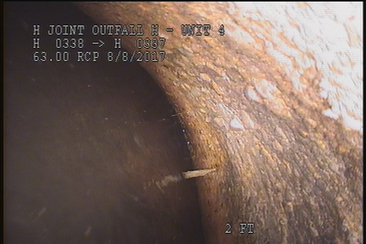 Survey Abandoned - VIEW OF THE DOWNLEG