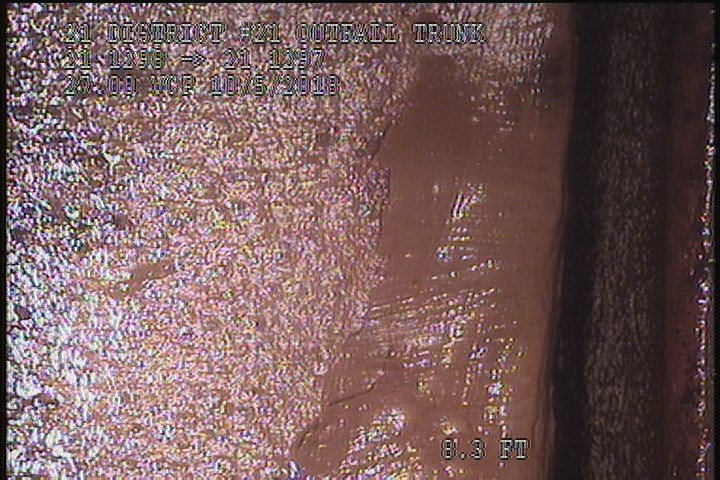 Surface Spalling, from 08 to 11 o'clock, within 8 inches of joint: YES - CORRISON AT JOINT