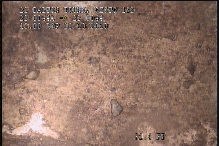 Surface Aggregate Visible, from 09 to 12 o'clock, within 8 inches of joint: YES, Start - SEVERE AGG