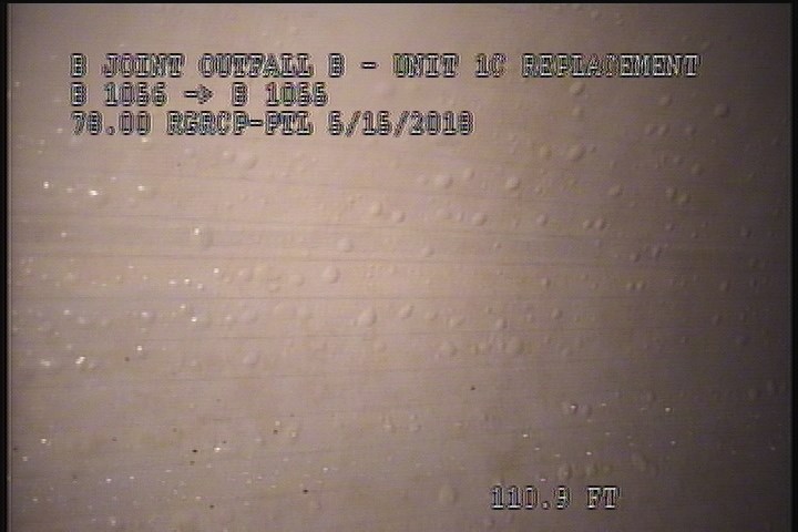 Lining Failure Blistered, from 08 to 04 o'clock, within 8 inches of joint: YES, Start