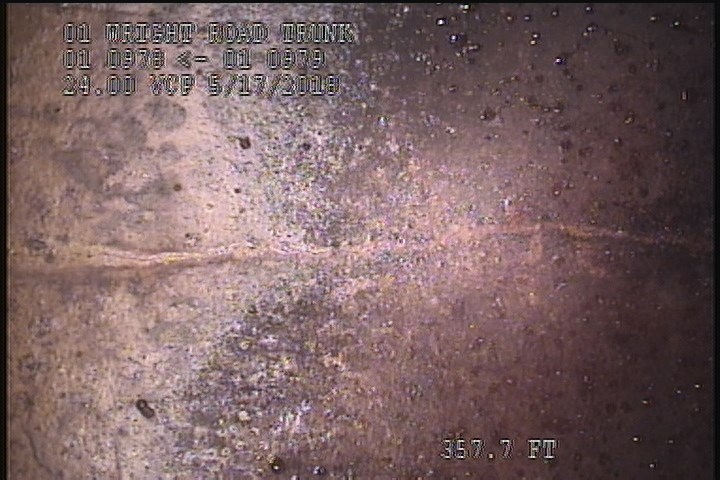 Fracture Longitudinal, at 12 o'clock, within 8 inches of joint: YES, Start - H