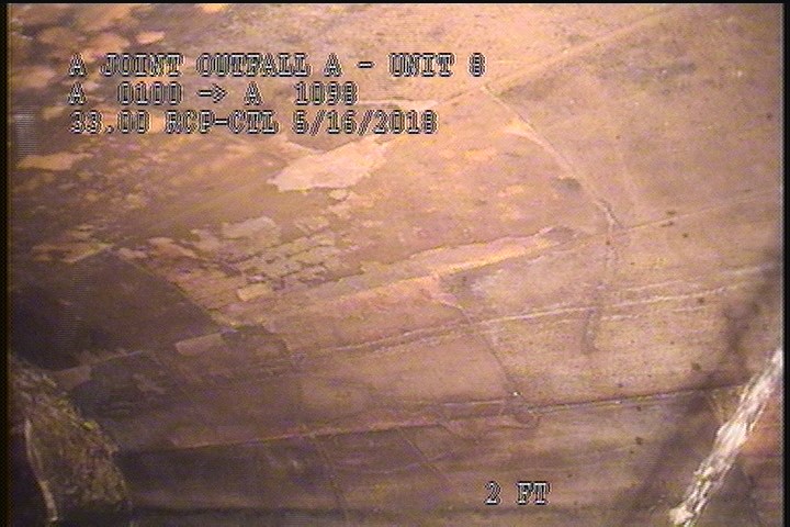 Upstream Manhole, Survey Begins - 11:06 AM