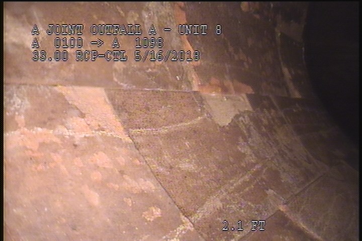 Water Mark, 35 %of cross sectional area