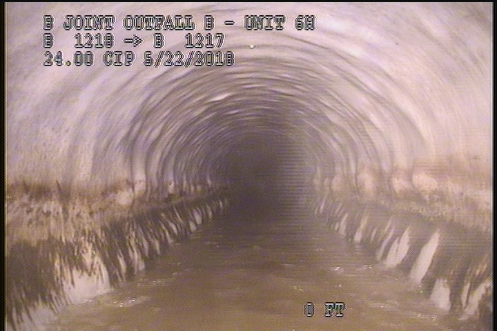 General Observation - PIPE IS LINED
