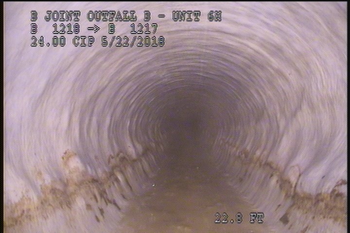 General Observation - LINED PIPE NARROW CHANNEL