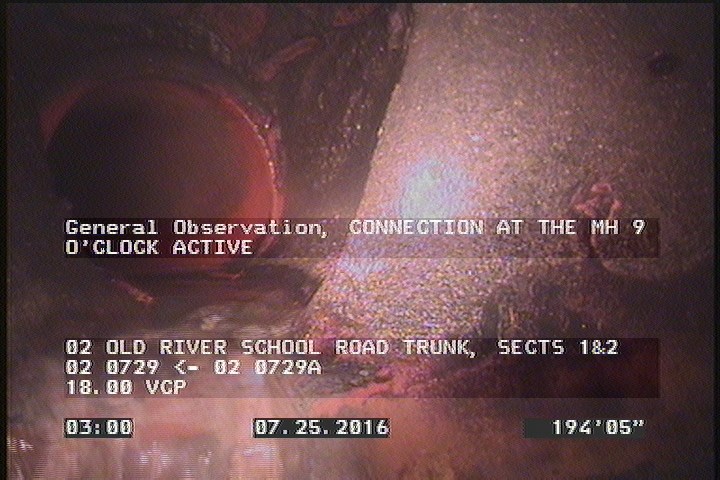 General Observation - CONNECTION AT THE MH 9 O'CLOCK ACTIVE
