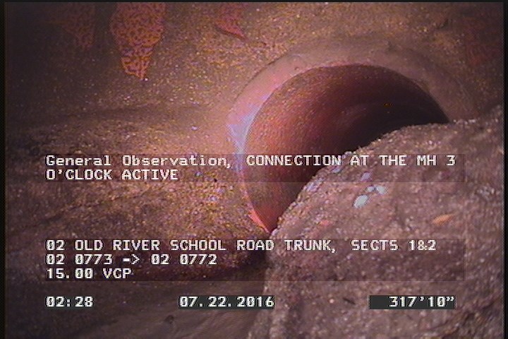 General Observation - CONNECTION AT THE MH 3 O'CLOCK ACTIVE