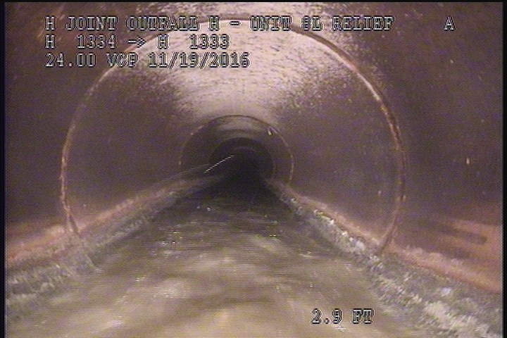 General Observation - THIN WHITE SUBSTANCE ON PIPE