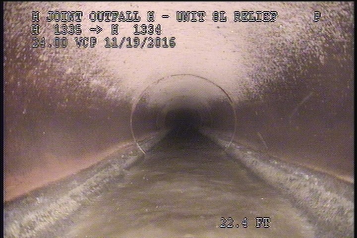 General Observation - WHITE THIN SUBSTANCE ON PIPE
