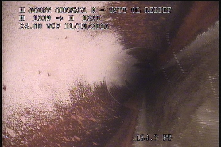 General Observation - THIN WHITE SUBATANCE ON PIPE
