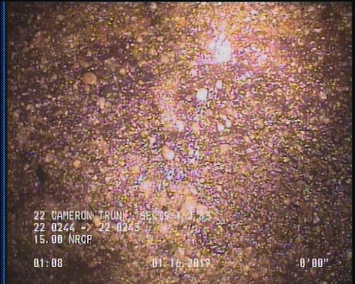 Surface Aggregate Projecting, from 09 to 03 o'clock, within 8 inches of joint: YES, Start