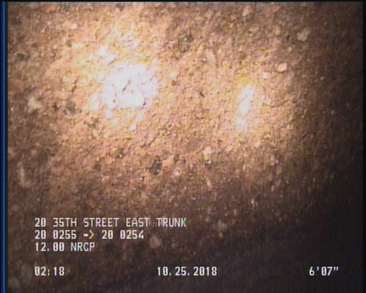 Surface Aggregate Projecting, from 09 to 03 o'clock, within 8 inches of joint: YES, Start