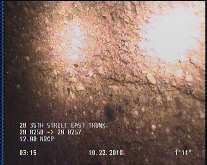Surface Spalling, from 09 to 03 o'clock, within 8 inches of joint: YES, Start
