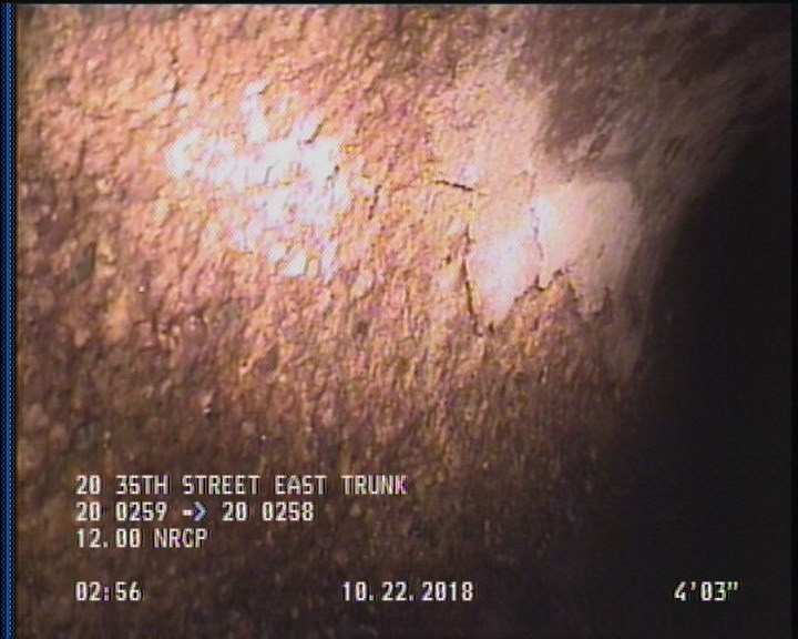 Surface Spalling, from 09 to 03 o'clock, within 8 inches of joint: YES, Start