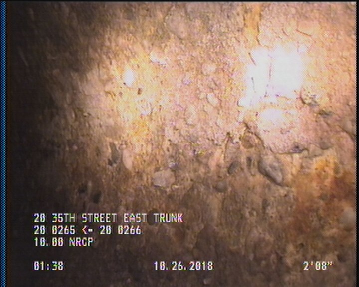 Surface Spalling, from 09 to 03 o'clock, within 8 inches of joint: YES, Start