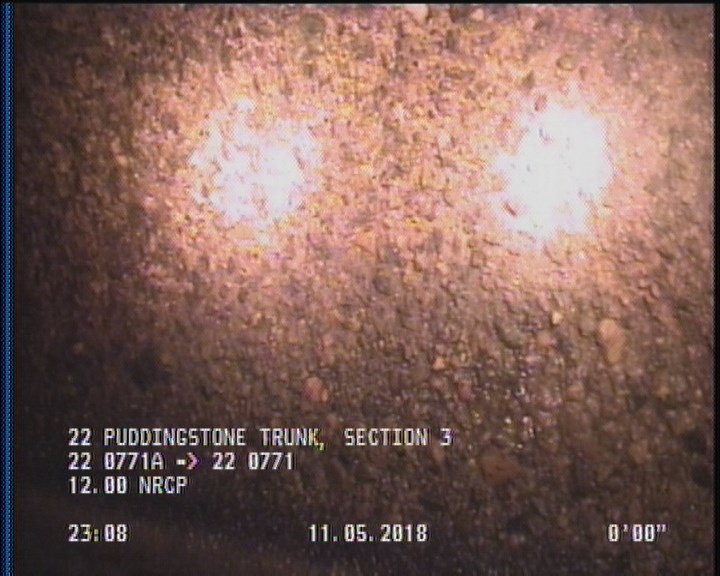 Surface Aggregate Projecting, from 08 to 04 o'clock, within 8 inches of joint: YES, Start