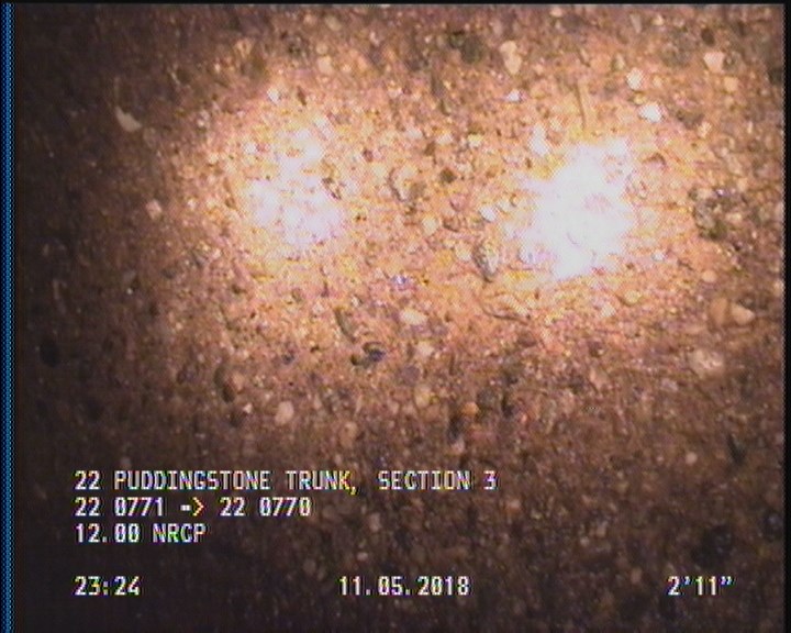Surface Aggregate Projecting, from 08 to 04 o'clock, within 8 inches of joint: YES, Start