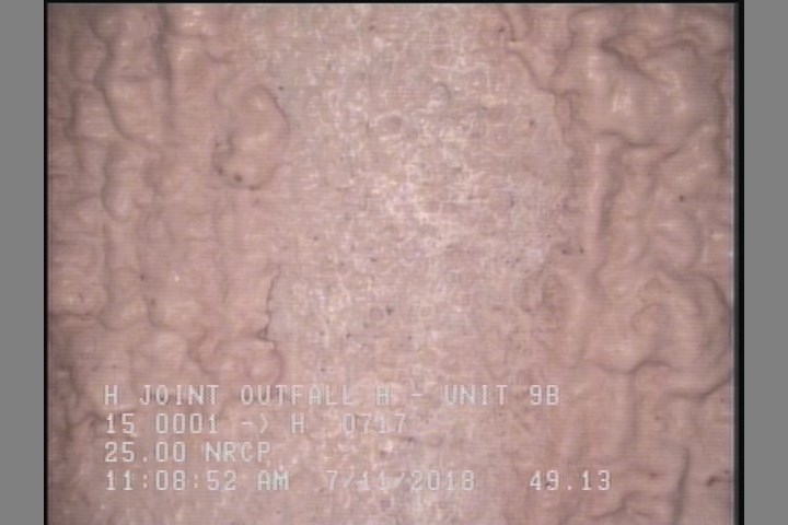 Surface Aggregate Visible, from 08 to 04 o'clock, within 8 inches of joint: YES, Start